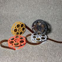  Nostalgic old movie 35mm 35mm film clip Home decoration film and television theme props diameter 17 8cm