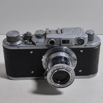 Antique and old 1963 Soviet Sukal Leica prototype Zolki 1 rangefinder 135 film camera function ok