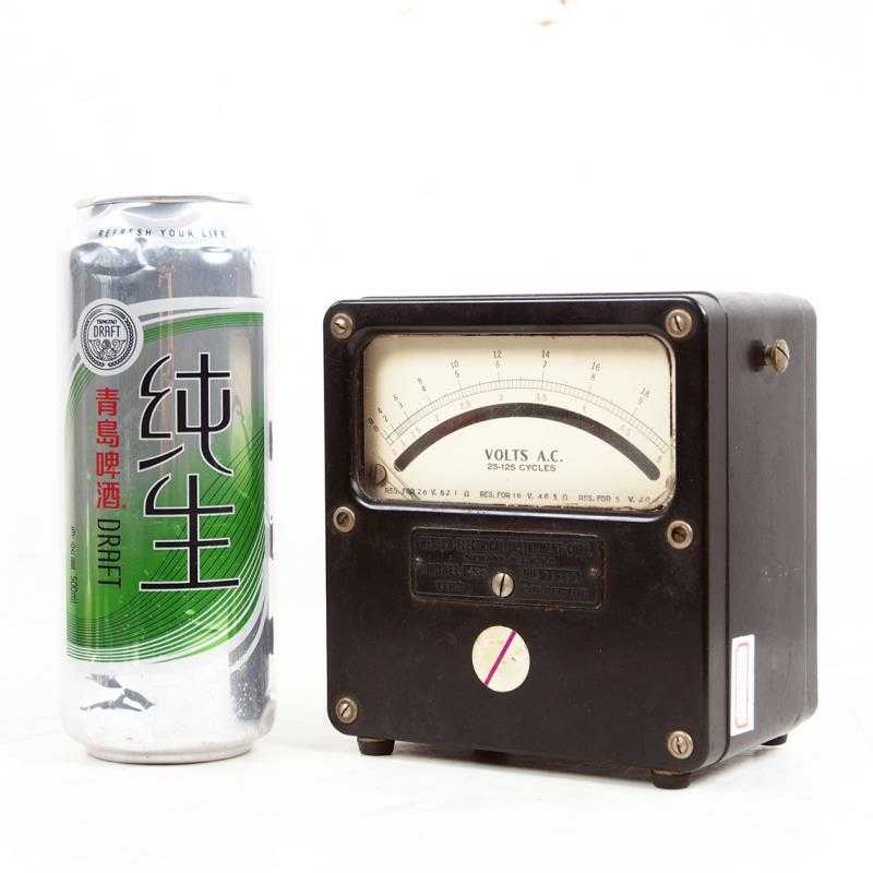 Defective Old Antique Weston Electric Company 433 AC Voltmeter 25-125 Rare Collection