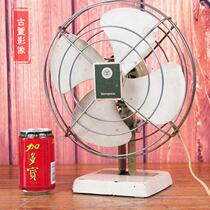 Western antique American Westinghouse Westinghouse Electric fan function Normal fan surface diameter 28cm