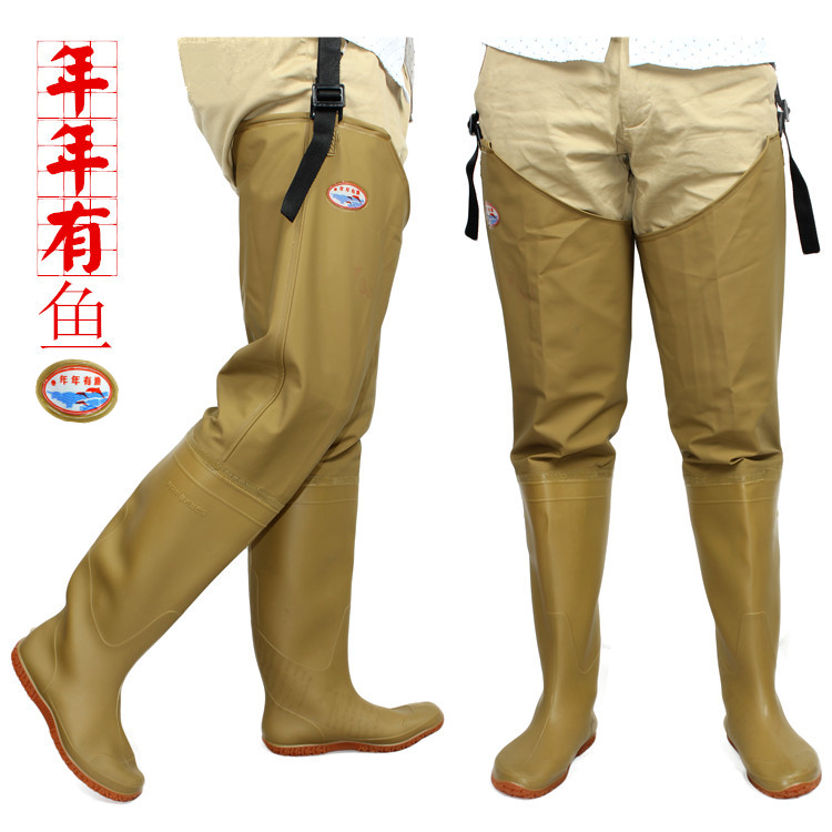 Giày đi mưa ủng cao ủng đi mưa trên đầu gối quần nước dài bằng giày cao su mềm qua đầu gối trang trại nước giày thóc giày nam và nữ - Rainshoes giày đi mưa cao cấp