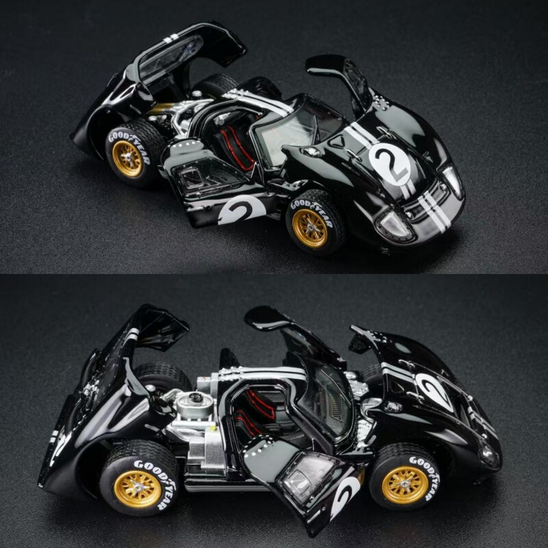 Fg Gkh 1:64 Ford Gt40 Mk Ii No. 2 Alloy Full-Open Car Model Fg Gkh 1:64 Ford Gt40 Mk Ii No. 2 Alloy Full-Open Car Model