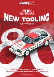 INNO1:64TOYOTA CELICA GT4(ST165)Winner Rally Monte Carlo1991
