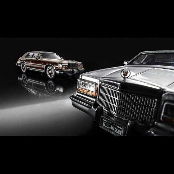 Tuo Ke Shi 1:64 Cadillac Seville Old Money Style Retro Alloy Car Model