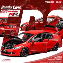 Mh 1:18 Honda Civic Type R Fd2 Mugen Rr Alloy Car Model