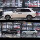 Oem 1:18 Rolls-Royce Cullinan Bb Fishing Seat Leather Case Edition Alloy Full-Function Car Model