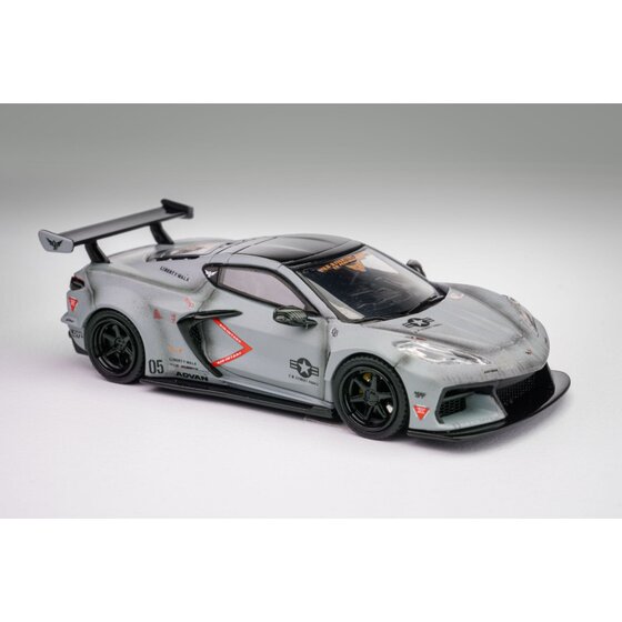 Fm Fine Model 1:64 Chevrolet Corvette lb Corvette C8 Alloy Car Model