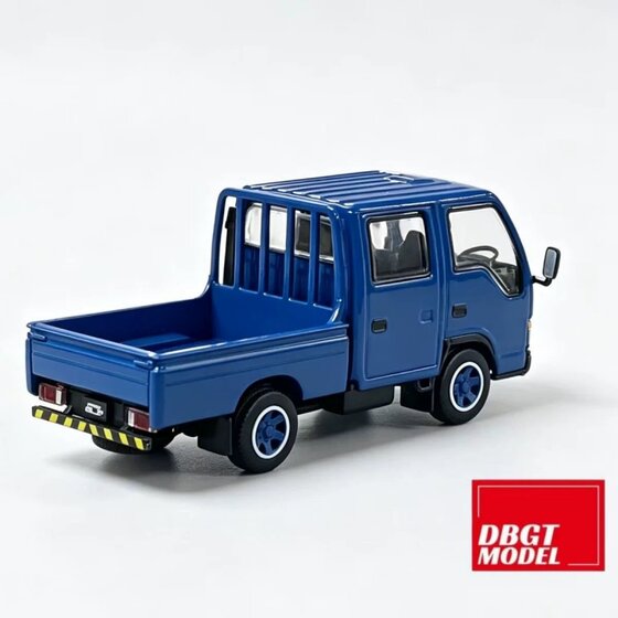 Dbgt 1:64 Isuzu Nhr Light Truck Yellow Dark Blue Alloy Car Model