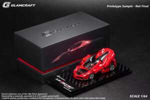 Glamcraft 1:64 Ferrari Laferrari Alloy Full-Open Simulation Car Model
