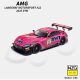 Kilo 1:64 Mercedes-Benz Amg Gt3 Pink Double Color Python Pattern Paint Alloy Car Model