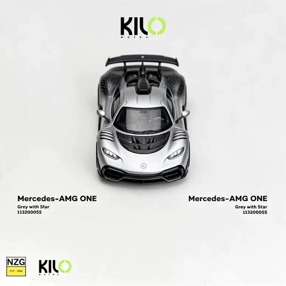 Kilo Works Kw 1:64 Mercedes-Benz Amg One Supercar Alloy Car Model Collectible Ornament
