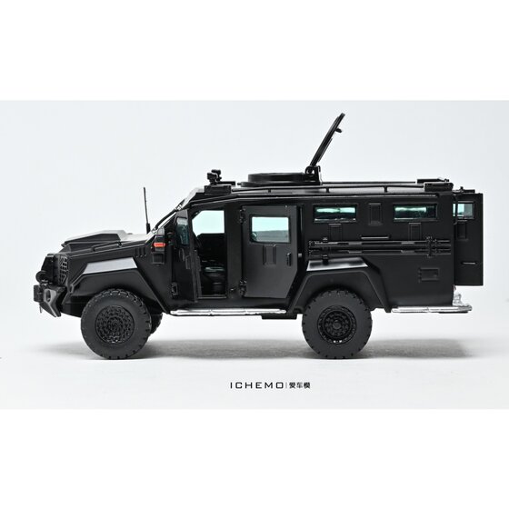 MVA 1 64 armored vehicle Bearcat open door car model MINI VISUAI ART quasi-spot