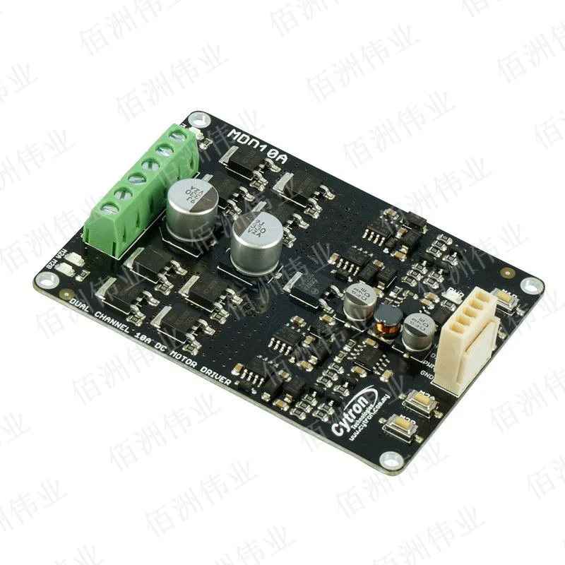 Cytron Mdd10A Dual-Channel 10A Motor Driver Board 5-30V Supports Arduino Raspberry Pi Pwm Speed Regulation