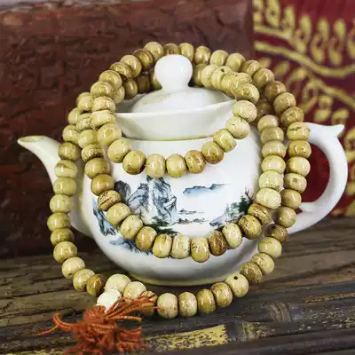 Tibetan ornaments Tibetan natural yak bone handstring Buddha beads old rosary 108 Nepal National style sweater
