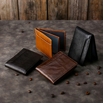 Thin new first-layer drivers license card package integrated leather multifunctional motor vehicle drivers license clip package