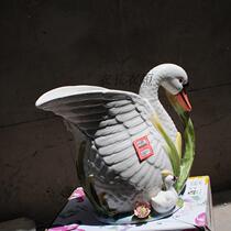 Retro 3D large porcelain water cup