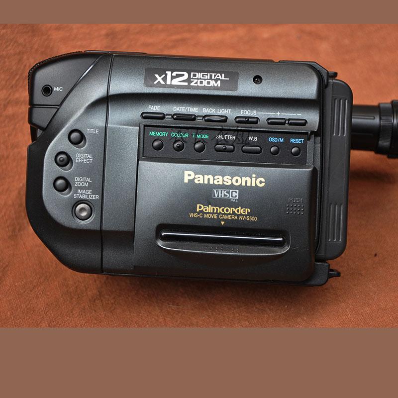 Panasonic NV-S500EN VHS-C băng Camera - Máy quay video kỹ thuật số máy quay cầm tay sony