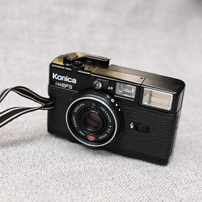 Konica c35 ef3 Side Axis 135 Roll Camera 38mm f2 8