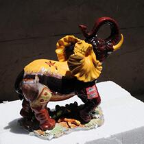 Retro Elephant Swing Hand Porcelain