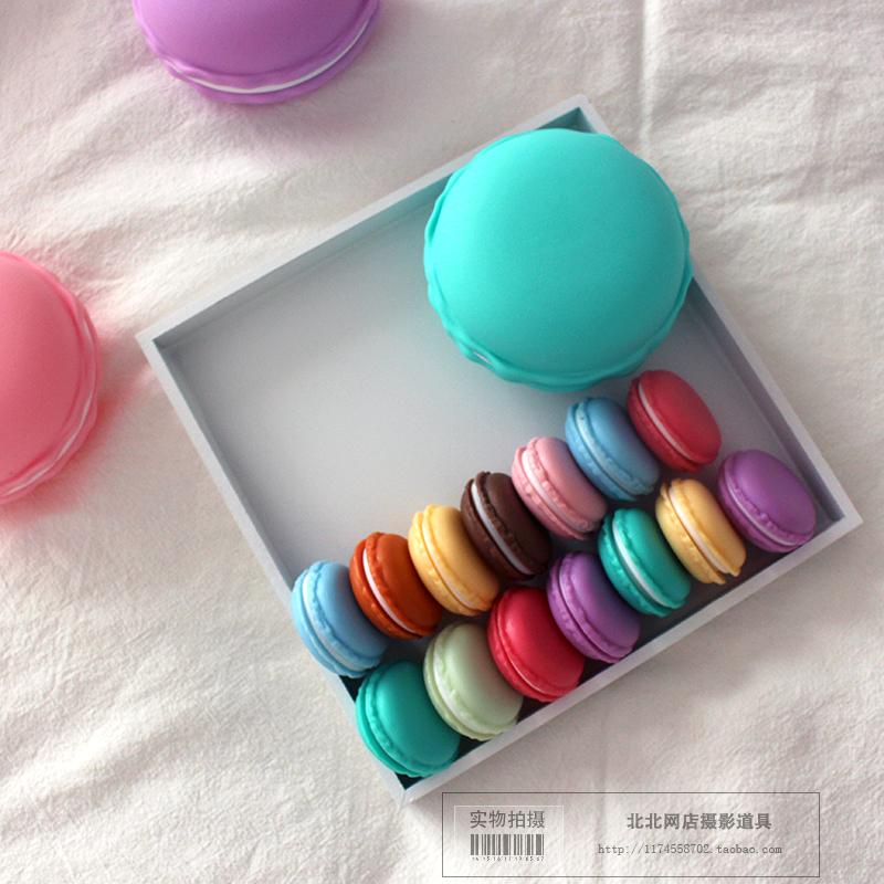 Simulation Macaron small fresh props Food props online shop shooting background decoration decoration photo props