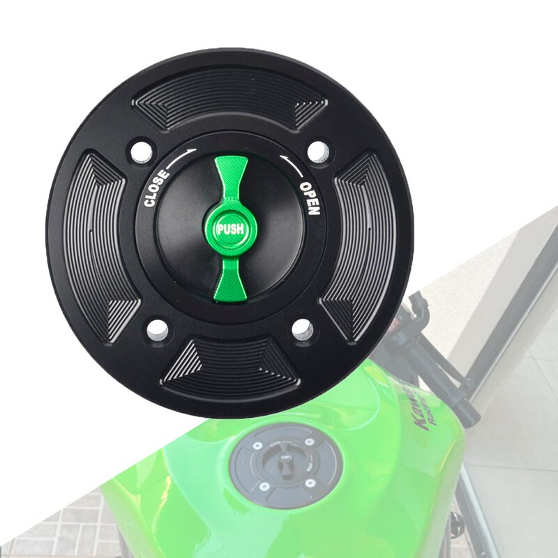 Suitable for Kawasaki Ninaj400/650 Z400/900/650 Modified Aluminum Alloy Quick-Release Fuel Tank Cap Fuel Cap