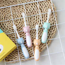 Children baby boy and girl cartoon toothbrush