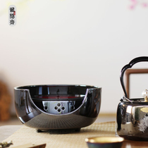 Longyinzhai electric pottery stove Tea maker Household tea stove silent iron pot Silver pot special royal blue bottom cloud pine pattern tea stove