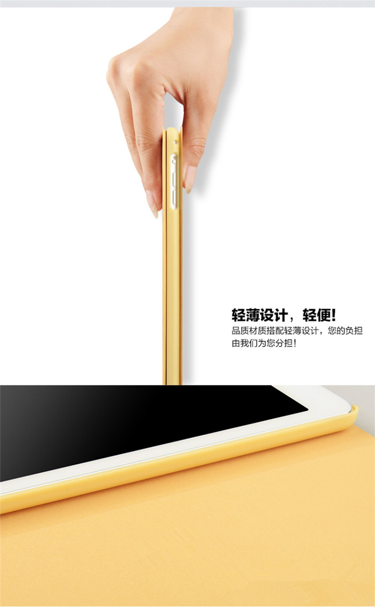 Cũ hơn Apple Tablet PC iPad2 iPad3 tay áo bảo vệ khung vỏ iPad4 Hàn Quốc a1458 / a1395 / a1416 cartoon holster ngủ mỏng - Phụ kiện máy tính bảng giá đỡ ipad để bàn