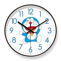 Yipura 6812 детская гостиная висит часы Doraemon Doraemon Раннее
