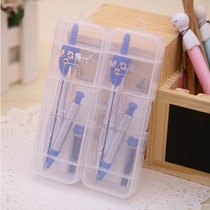M&G ACS90805 compass and ruler set metal compass with lead core plotter ruler multi-piece set