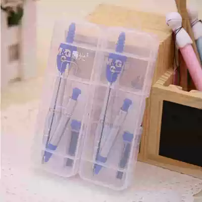 Morning light ACS90805 compass ruler set metal compass with lead core plotter ruler multi-piece set