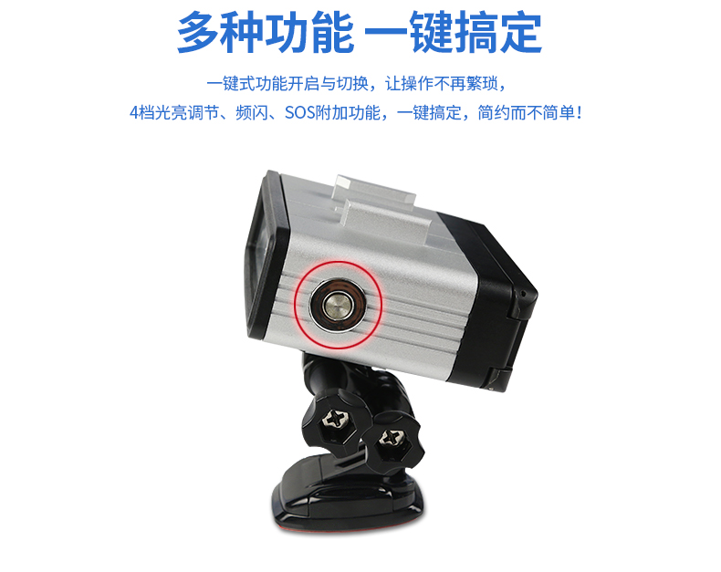 Camera LED-002 Photo Fill Light Gopro Hero3 / 4 Camera nhỏ Ant Sports Lặn phụ kiện