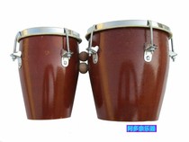 Tambour Bongo indien 7 pouces tambour Bongo professionnel en bois fait à la main caisse claire cubaine tambourin latin tambour africain