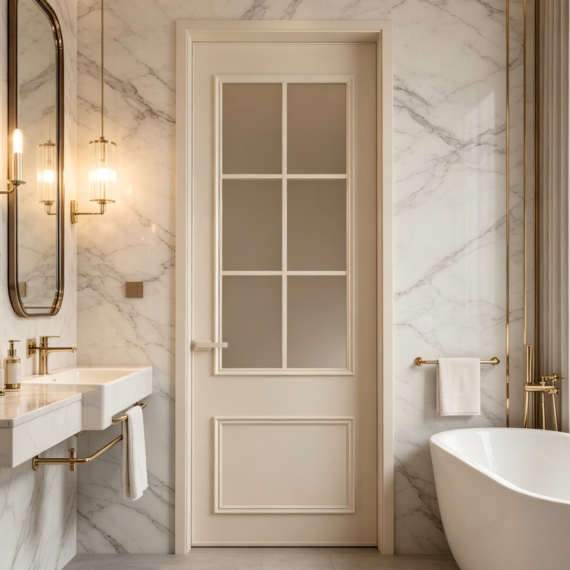 Mu Yisenju Extremely Narrow Aluminum Alloy French Retro Style Old Steel Window Door Bathroom Toilet Popular Flat Door White Mu Yisenju Extremely Narrow Aluminum Alloy French Retro Style Old Steel Window Door Bathroom Toilet Popular Flat Door White