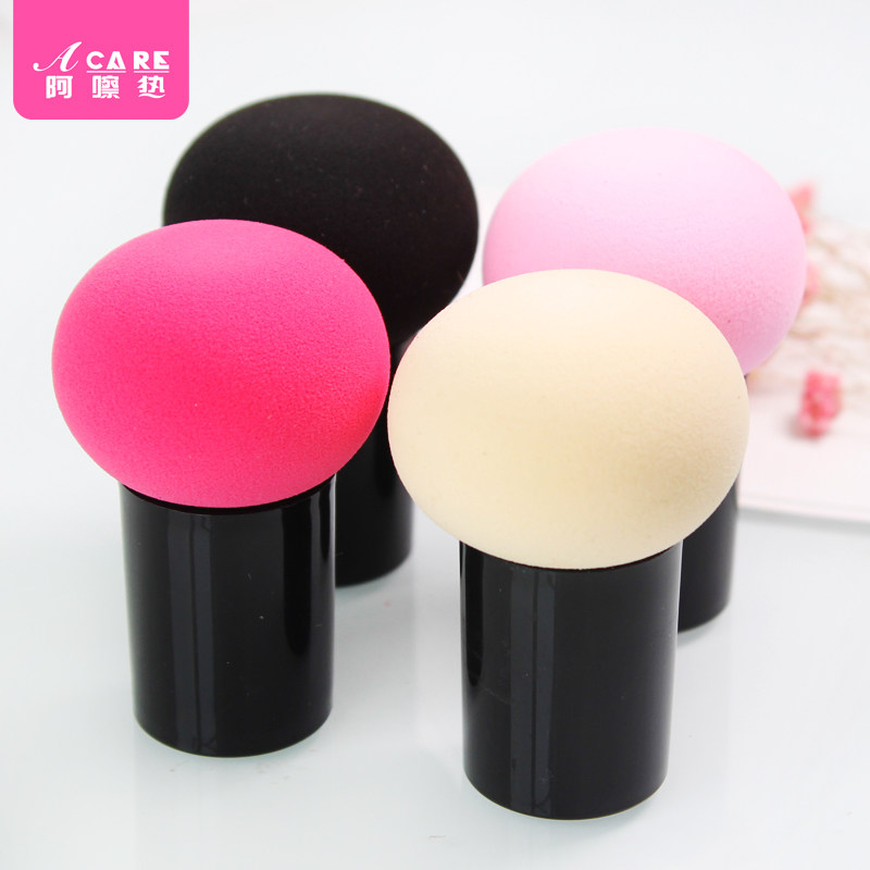 Small mushroom head air cushion powder puff bb cream portable net red sponge makeup beauty egg do not eat powder wet and dry dual-use