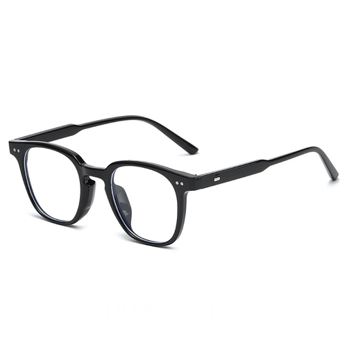 GM Retro Black Frame Boys Box Full -Frame Myopia очки женская рама мужской прилив красивое большое лицо