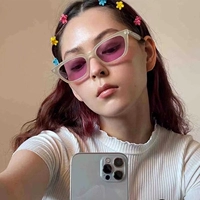 Светлый фиолетовый лист, чтобы отправить модную коробку коры