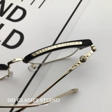 Мужские ретро антирадиационные металлические вместительные и большые очки