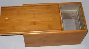 New bamboo moxibustion box Warm moxibustion box back waist abdomen moxibustion box moxa box moxa box Warm moxibustion box