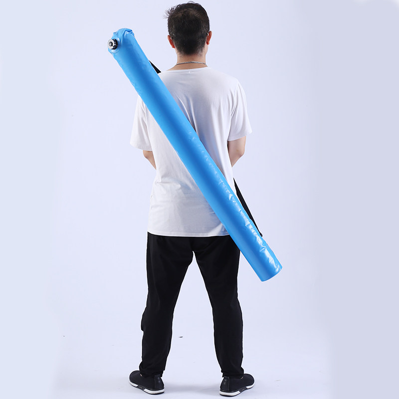 Multifunctional portable waterproof fishing umbrella fishing rod bag with folding fishing gear bag steel pipe cashier bag fishing rod bag