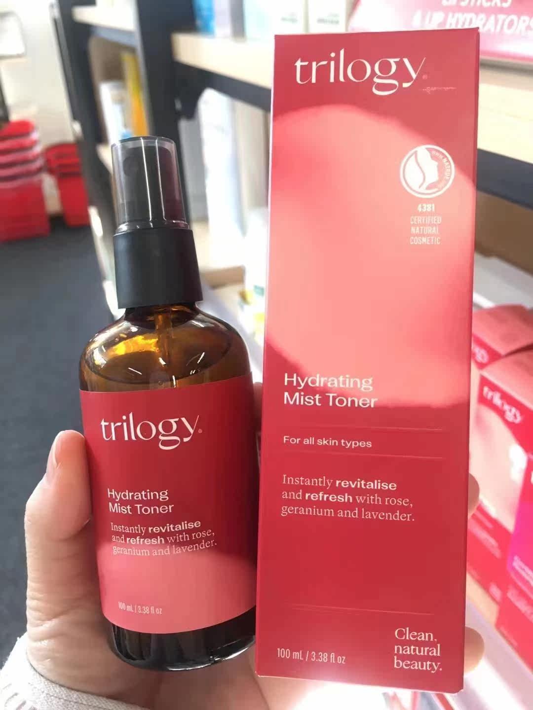 New Zealand Direct Mail Trilogy Fun Live Rosehip Vitality Moisturizing Spray Toner 100ml 2023 05