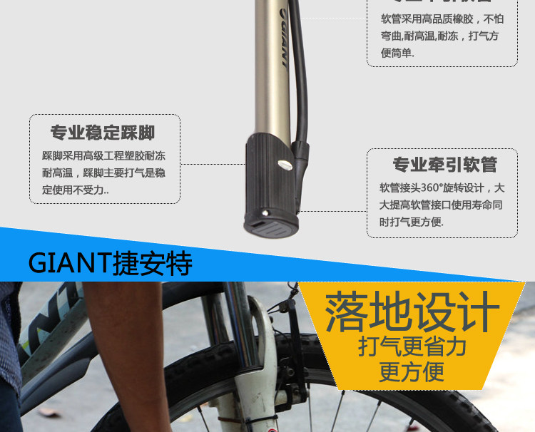 Pompe à vélo GIANT - Ref 2388190 Image 31