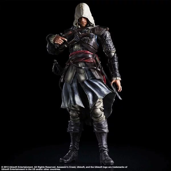 CHƠI NGHỆ THUẬT thay đổi Tín ngưỡng của Assassin 4 Cờ đen Edward Kenwei Edward di chuyển được đóng hộp - Capsule Đồ chơi / Búp bê / BJD / Đồ chơi binh sĩ