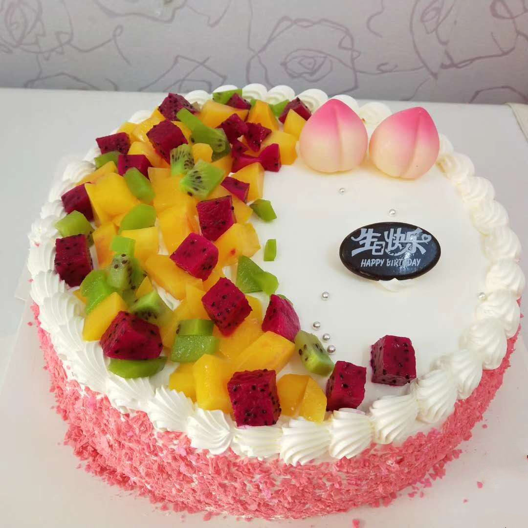 Birthday cake scheduled for Tongcheng Express Day photo Donggang District flowers Lan Shan Wulian cake Gul County's matching residence to be assigned to the government