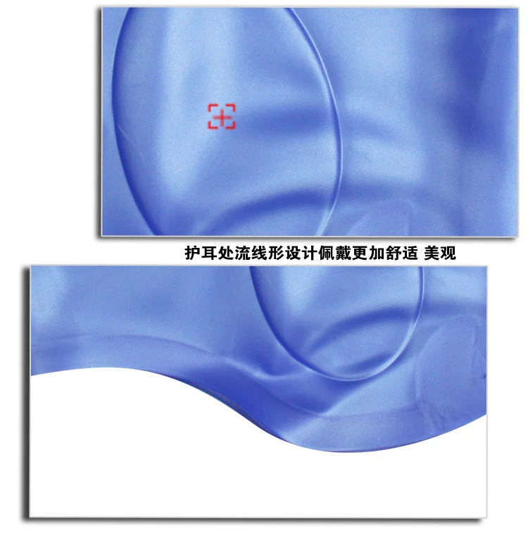 Thương hiệu Jiejia mũ bơi silicone không thấm nước bịt tai cao cấp nhiều màu