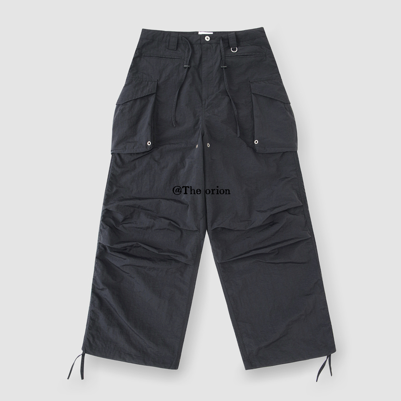 The Orion 2.0 Ripstop Plaid Ultra-Lightweight Cool-Feeling Silhouette-Cut Nylon Cargo Paratrooper Pants