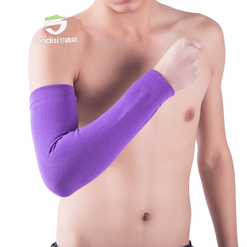 Vòng tay thể thao khuỷu tay kéo dài cổ tay nam ấm cánh tay siêu mỏng tay áo thoáng khí bóng rổ mùa hè chống nắng phụ nữ