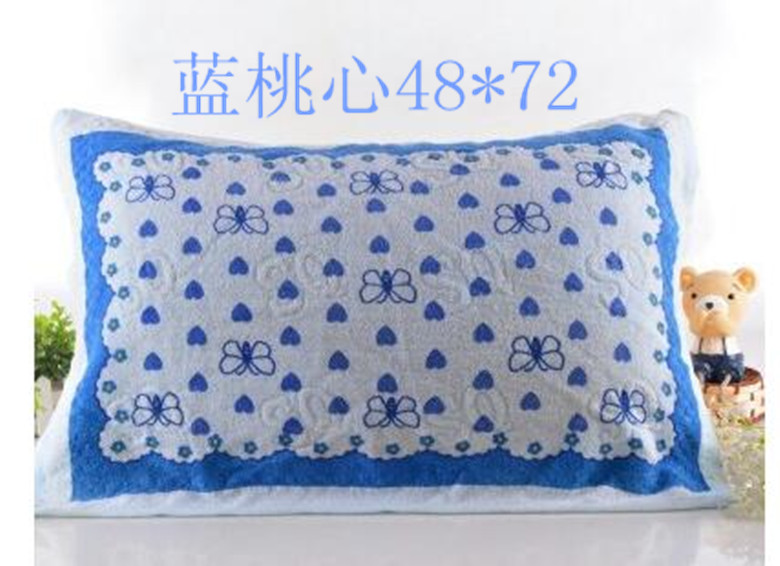 Khăn gối sinh viên Khăn khách sạn khăn bảo hiểm lao động phúc lợi gối khăn polyester có thể giặt không phai màu đặc biệt khăn gối vỏ gối anime