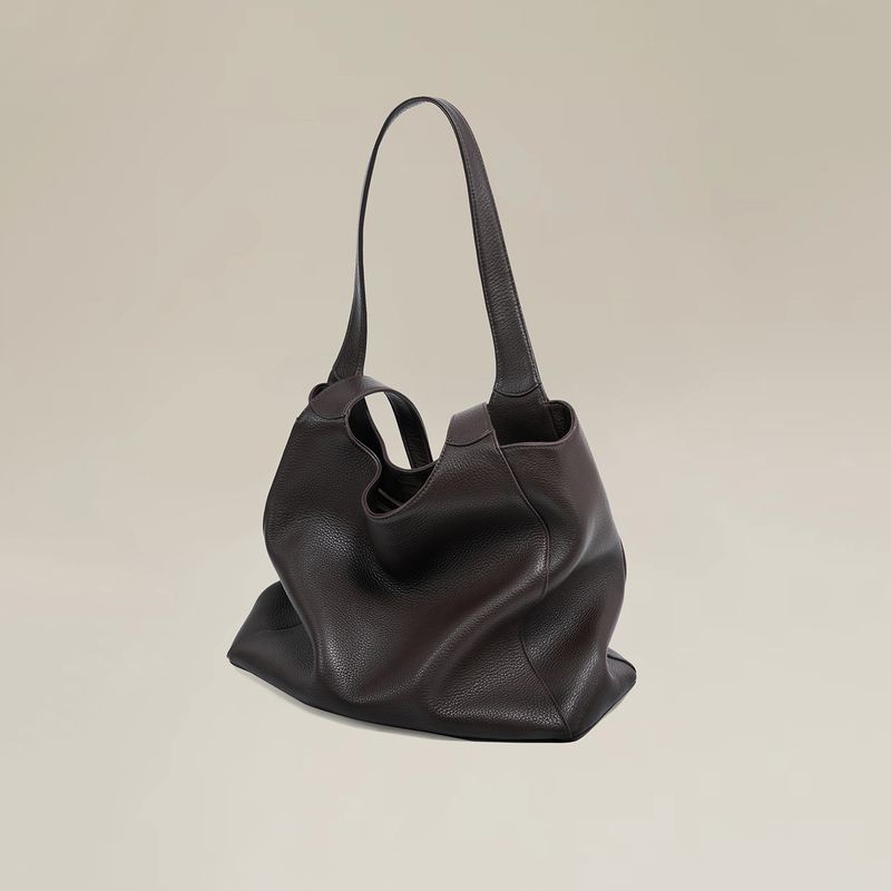 Avalea First-Layer Cowhide Lazy Hobo Underarm Tote Bag Large Capacity Commuter Shoulder Bag for Women C460 Avalea First-Layer Cowhide Lazy Hobo Underarm Tote Bag Large Capacity Commuter Shoulder Bag for Women C460