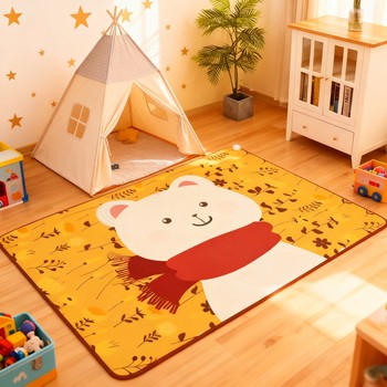 Graphene Floor Heating Mat, Crawling Mat, Underfloor Heating Mat, Heating Pad, Electric Heating Mat, Carpet, Living Room, Home Use, Children